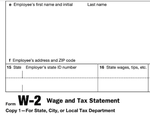 tax return w-2 statement